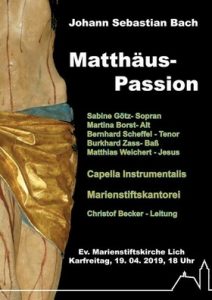 Matthäus-Passion Lich 2019
