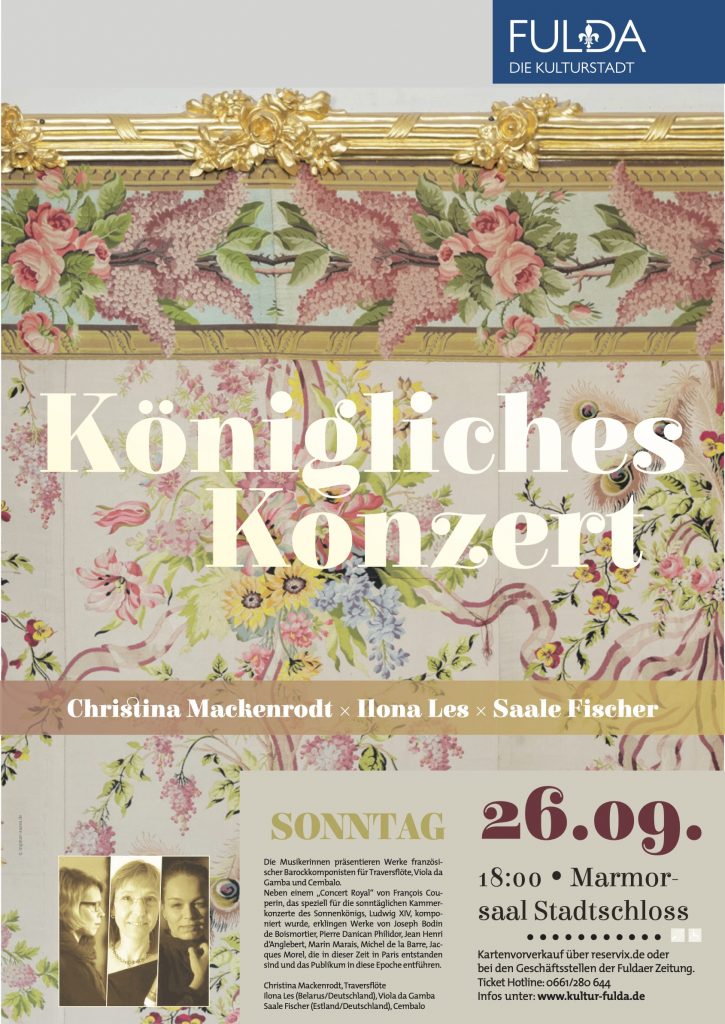 Plakat Fulda Königliches Konzert